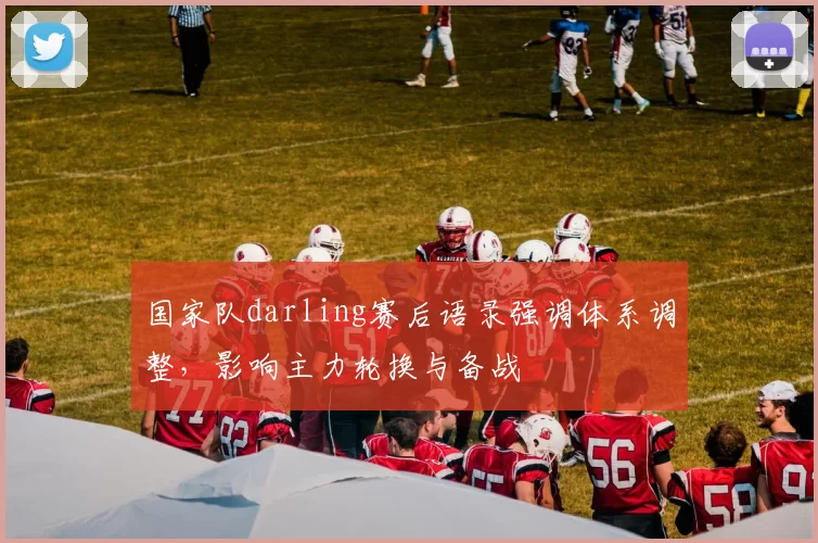 国家队darling赛后语录强调体系调整,影响主力轮换与备战